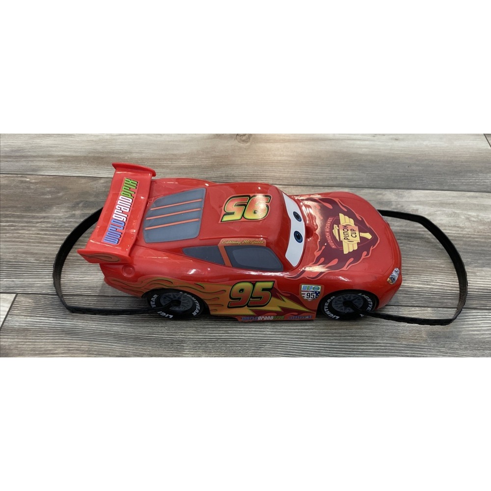 Disney Parks Pixar Cars Lightning McQueen Popcorn Bucket Piston Cup W19531696